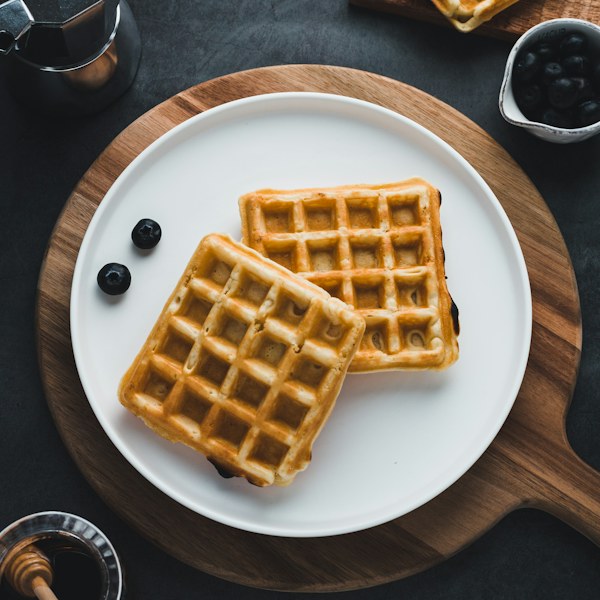 Single Chocolate waffle